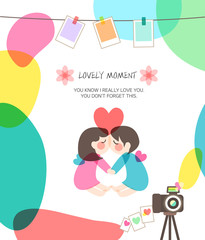 Multiple Effect Love Illustraion