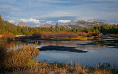 Naklejka premium Meadows in the Fall