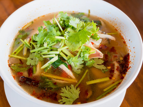 Tom Yum Soup Thai food