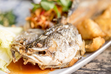  fried fish