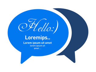 Hand holding megaphone with bubble speech