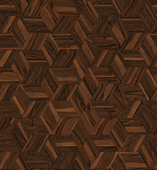 Parquet rhombus hexagon repeating