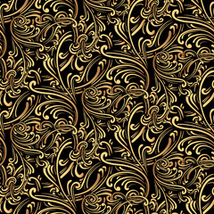 Seamless pattern baroque