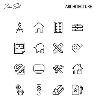 Architecture Icon Set