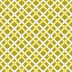 Seamless golden background for your designs. Modern vector ornament. Geometric abstract pattern