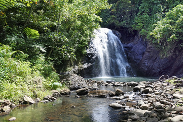 Fototapeta premium Vuadomo Waterfall Fiji