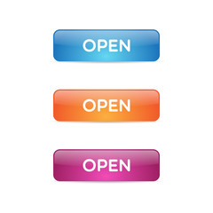 Glossy Open Buttons