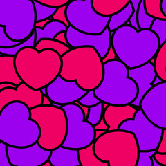 Abstract background for Saint Valentine's holiday, high definition design