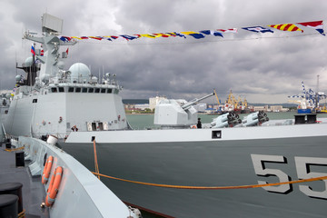 Missile frigates naval forces of the Republic of China © kharhan