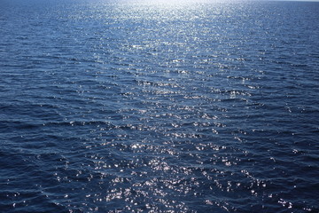 Reflections bokeh and sea