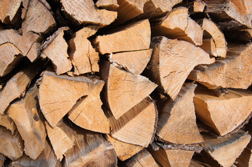 Woodpile background