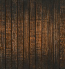 Dark wood board, as background