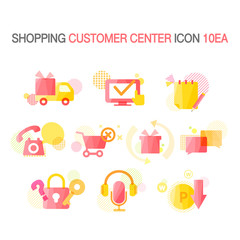 Shopping Icon Set