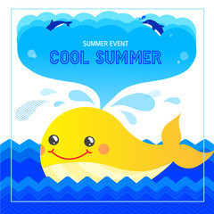 Summer Event Illustration