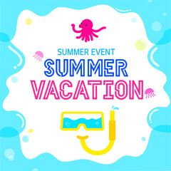 Summer Event Illustration