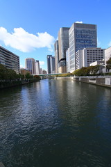 Fototapeta na wymiar Osaka Nakanoshima district
