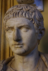 Obraz premium Roman portrait marble bust 