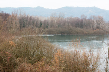  Lake San Daniele in the grip of ice - Winter in Friuli