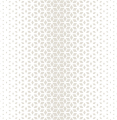 Abstract sacred geometry gray grid halftone cubes pattern
