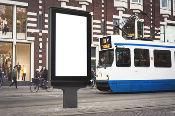 Digital outdoor advertising screen