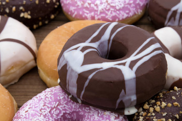 donuts from chocolate