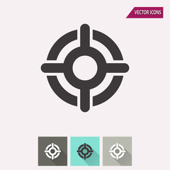 Target - vector icon.