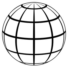 globe planet icon high quality