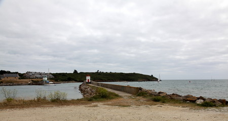 La jetée de Port Crouesty.