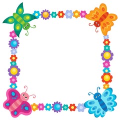 Stylized butterflies theme image 6