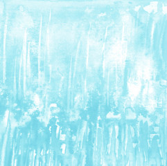 Abstract blue watercolor background