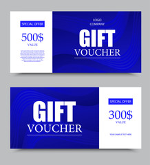 Gift company voucher template
