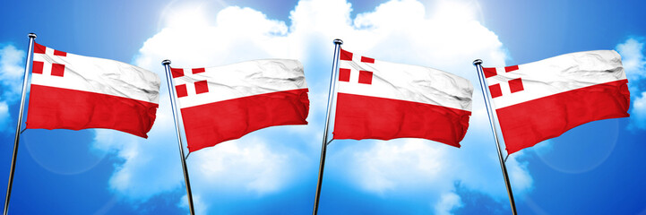 Utrecht flag, 3D rendering