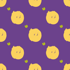 Seamless colorful pattern with circles