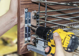 Assembling of furniture power tools