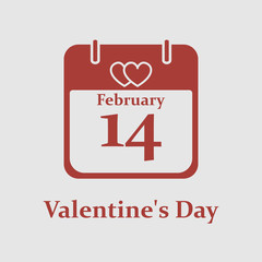 valentines day calendar
