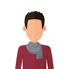 Young Man Private Avatar Icon