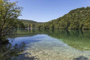 Fototapeta na wymiar Plitvicer Seen, Kroatien