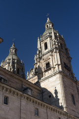 Fototapeta premium Salamanca (Spain): historic church of Clerecia