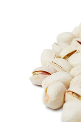 pistachio nut isolated on white background