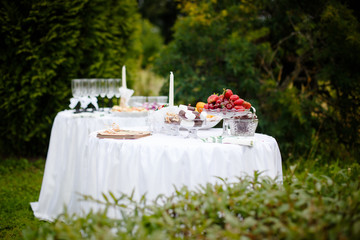 Catering Dessert and Bakery on Buffet Line