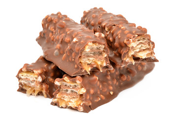 Chocolate with caramel