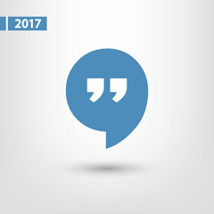 dialog  icon, vector illustration. Flat design style