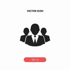 group of people vector icon