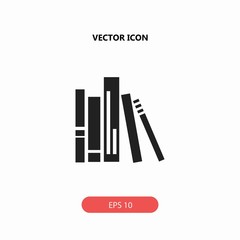 book spine vector icon