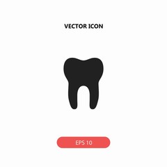 tooth vector icon