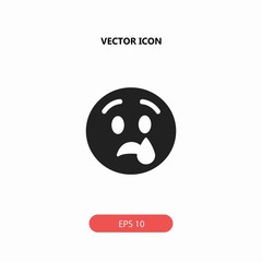 Obraz premium cry vector icon