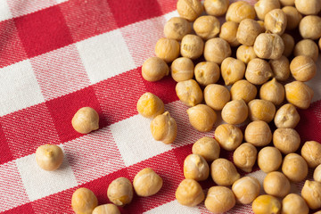 Macro shot of soybeans