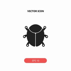 bugs vector icon