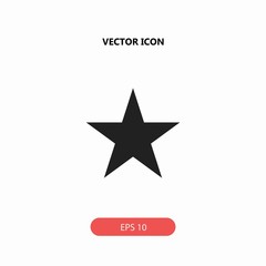 star vector icon