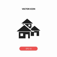 houses vector icon